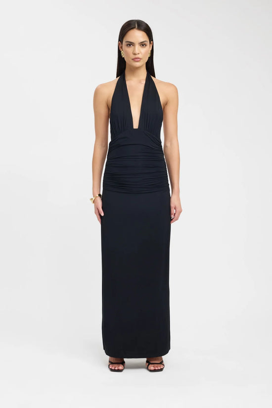 Halter Neck Maxi Dress