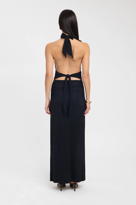 Halter Neck Maxi Dress