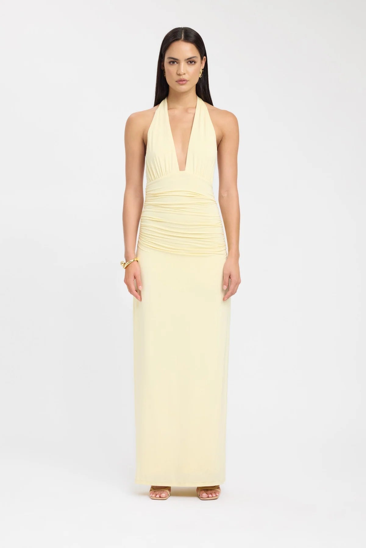 Halter Neck Maxi Dress