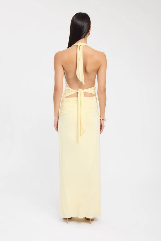 Halter Neck Maxi Dress