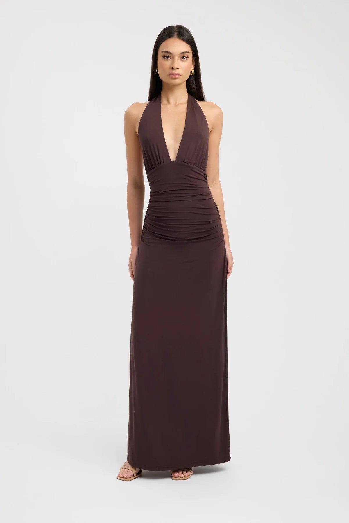 Halter Neck Maxi Dress