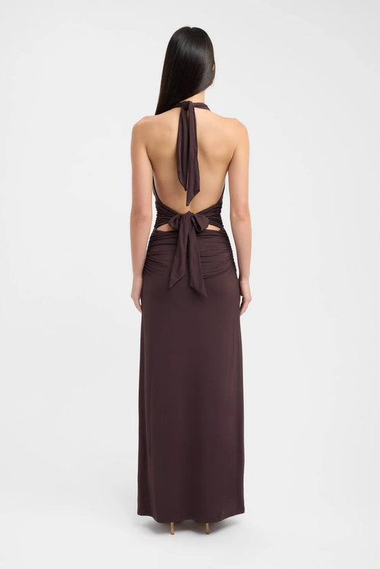 Halter Neck Maxi Dress