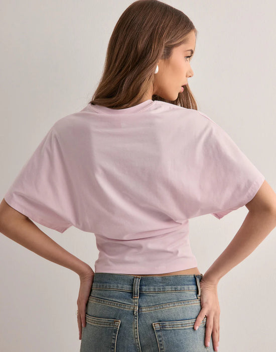 Wide Sleeve Crop Tee