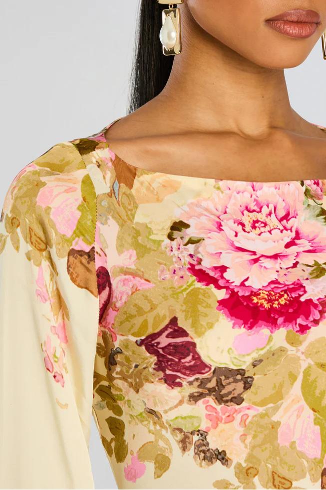 Floral Elegance Maxi Dress
