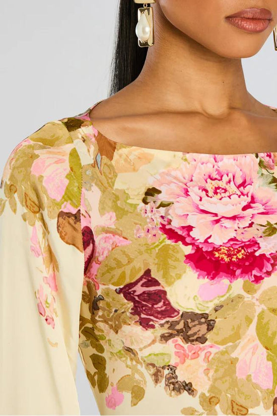 Floral Elegance Maxi Dress