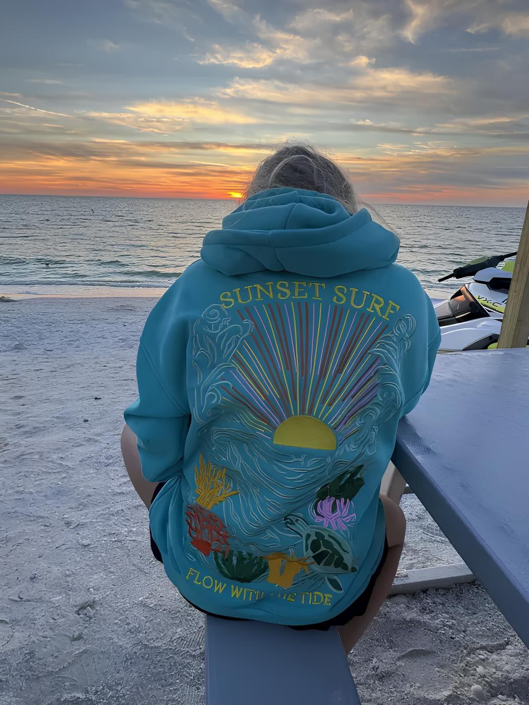 Sunset Surf Hoodie